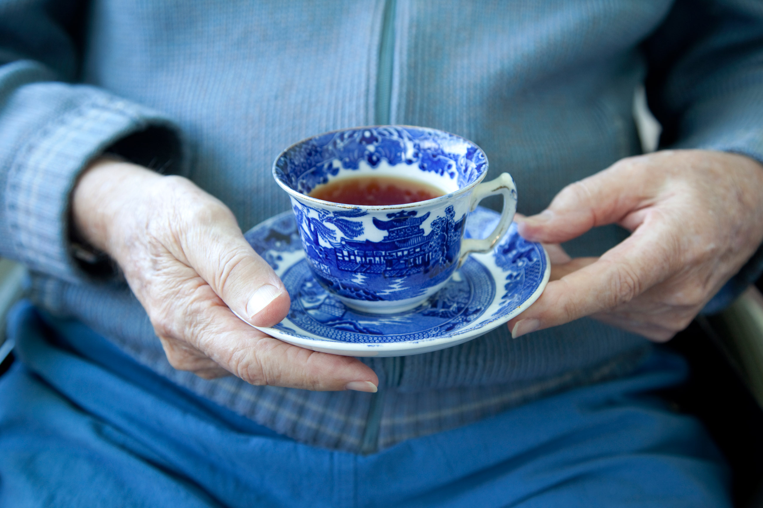 Sharing tea